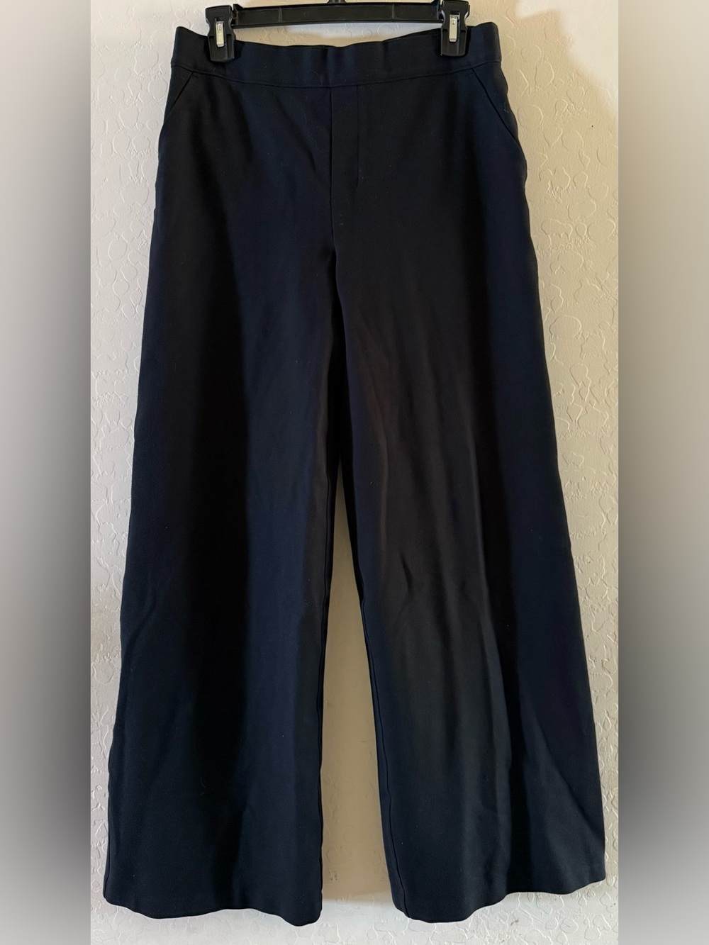 Spanx, medium, black wide leg pants